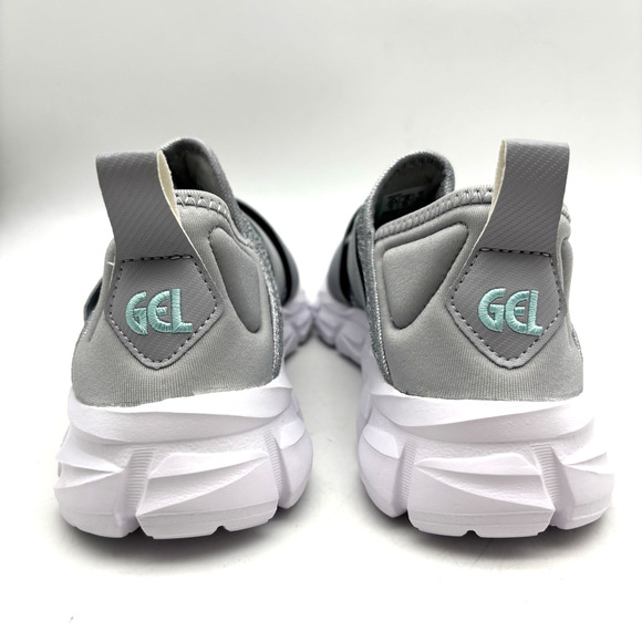 NEW Asics Quantum Lyte Piedmont Gray Slip On Lightweight Sneakers Size 7 - Picture 7 of 14